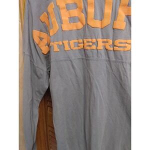 Auburn Tigers long sleeve heavy gray jersey size small